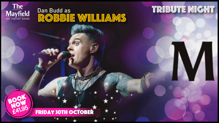 Tribute Party Night:  ROBBIE WILLIAMS